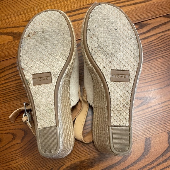 Classic Tom’s wedge platform sandals - Picture 4 of 4